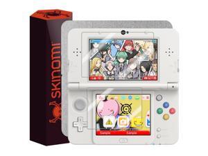 Skinomi® TechSkin - New Nintendo 3DS Screen Protector 2015 + Brushed Aluminum Full Body Skin w/ Lifetime Replacement / Front & Back Clear Film / Ultra HD & Anti-Bubble Shield (Standard Version) Skinomi® TechSkin - New Nintendo 3DS Screen Protector 2015 + Brushed Aluminum Full Body Skin w/ Lifetime Replacement / Front & Back Clear Film / Ultra HD & Anti-Bubble Shield (Standard Version)