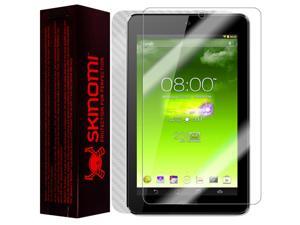 Skinomi Carbon Fiber Silver Skin+Clear Screen Protector for Asus MeMo Pad HD7 Skinomi Carbon Fiber Silver Skin+Clear Screen Protector for Asus MeMo Pad HD7