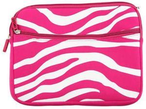 Laptop Carrying Pouch Horizontal Hot Pink / White Zebra Protector Case for Netbook 10.2 Laptop Carrying Pouch Horizontal Hot Pink / White Zebra Protector Case for Netbook 10.2