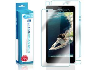 Sony Xperia ZR Screen Protector + Back Cover (2-Pack), ILLUMI AquaShield Full Coverage Back and Front Screen Protector for Sony Xperia ZR HD Clear Anti-Bubble Film - Lifetime Warranty Sony Xperia ZR Screen Protector + Back Cover (2-Pack), ILLUMI AquaShield Full Coverage Back and Front Screen Protector for Sony Xperia ZR HD Clear Anti-Bubble Film - Lifetime Warranty