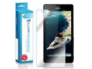 Sony Xperia ZR Screen Protector (2-Pack), ILLUMI AquaShield Full Coverage Screen Protector for Sony Xperia ZR HD Clear Anti-Bubble Film - Lifetime Warranty Sony Xperia ZR Screen Protector (2-Pack), ILLUMI AquaShield Full Coverage Screen Protector for Sony Xperia ZR HD Clear Anti-Bubble Film - Lifetime Warranty