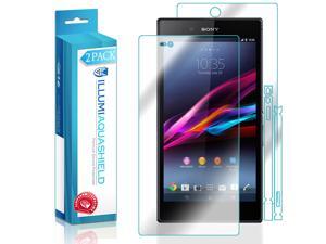 Sony Xperia Z Ultra Screen Protector + Back Cover (2-Pack), ILLUMI AquaShield Full Coverage Back and Front Screen Protector for Sony Xperia Z Ultra HD Clear Anti-Bubble Film - Lifetime Warranty Sony Xperia Z Ultra Screen Protector + Back Cover (2-Pack), ILLUMI AquaShield Full Coverage Back and Front Screen Protector for Sony Xperia Z Ultra HD Clear Anti-Bubble Film - Lifetime Warranty