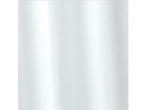 Croydex AE100022YW Plain White Shower Curtain, White Croydex AE100022YW Plain White Shower Curtain, White