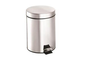 Croydex QA107305YW 5 Liter Pedal Bin, Chrome Croydex QA107305YW 5 Liter Pedal Bin, Chrome