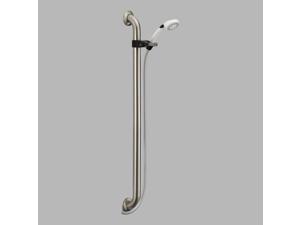 Delta-52003-DS Universal Showering Components, Adjustable Grab Bar Handshower, Chrome Delta-52003-DS Universal Showering Components, Adjustable Grab Bar Handshower, Chrome