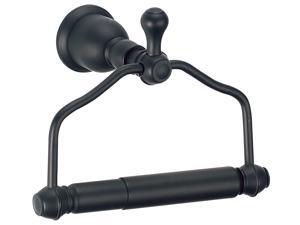 Danze D442251BS Opulence Single Post Toilet Paper Holder in Satin Black Danze D442251BS Opulence Single Post Toilet Paper Holder in Satin Black