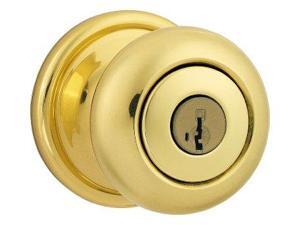 Kwikset feat. SmartKey Hancock Keyed Entry Knob, Lifetime Polished Brass 740H L03 SMT 6AL RCS K3 Kwikset feat. SmartKey Hancock Keyed Entry Knob, Lifetime Polished Brass 740H L03 SMT 6AL RCS K3