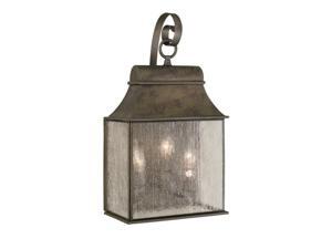 World Imports 61313-06 Revere 3-Lgt Wall Mount Lantern, Flemish World Imports 61313-06 Revere 3-Lgt Wall Mount Lantern, Flemish