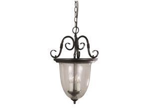 World Imports 76303-42 Cardiff Clct 3-Lgt Lantern, Rust World Imports 76303-42 Cardiff Clct 3-Lgt Lantern, Rust