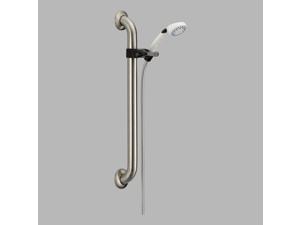 Delta-52001-DS Universal Showering Components, Adjustable Grab Bar Handshower, Chrome Delta-52001-DS Universal Showering Components, Adjustable Grab Bar Handshower, Chrome