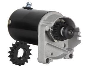 STARTER MOTOR FITS BRIGGS & STRATTON 14 16 18 HP STARTER 497596 V TWIN WITH FREE GEAR STARTER MOTOR FITS BRIGGS & STRATTON 14 16 18 HP STARTER 497596 V TWIN WITH FREE GEAR