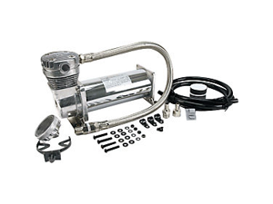 Viair 480C 3/8in PORT 200PSI CHROME COMPRESSOR KIT Viair 480C 3/8in PORT 200PSI CHROME COMPRESSOR KIT