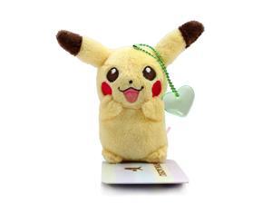 Pokemon I love Pikachu Ball Chain Plush - 47433 - 4.5" Pikachu Green Heart Pokemon I love Pikachu Ball Chain Plush - 47433 - 4.5" Pikachu Green Heart