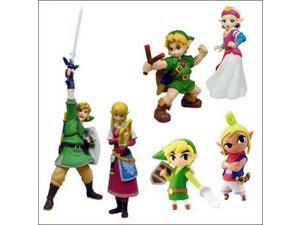 Legend of Zelda Skyward Sword Exclusive Figure Set of 6 Legend of Zelda Skyward Sword Exclusive Figure Set of 6