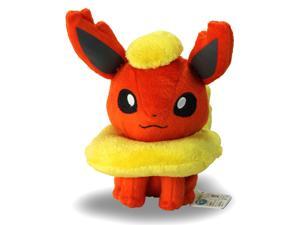 Pokemon I LOVE Eevee Soft Chibi Plush Doll - 48461 7" Flareon Pokemon I LOVE Eevee Soft Chibi Plush Doll - 48461 7" Flareon