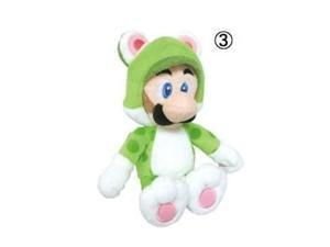 Super Mario 3D World Plush Series Plush Doll 9.5" Cat Luigi Super Mario 3D World Plush Series Plush Doll 9.5" Cat Luigi