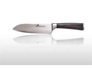 Zhen Japanese VG-10 Damascus Santoku Chef Knife 7" Zhen Japanese VG-10 Damascus Santoku Chef Knife 7"