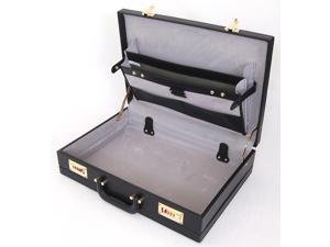 Deluxe Executive Briefcase Attache Case Hard Sided 2 Combination Lock Expandable Deluxe Executive Briefcase Attache Case Hard Sided 2 Combination Lock Expandable