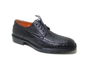Ferro Aldo Men's Alligator Oxfords Dress Shoes Lace Up RUNS BIG + Free Shoe Horn Ferro Aldo Men's Alligator Oxfords Dress Shoes Lace Up RUNS BIG + Free Shoe Horn