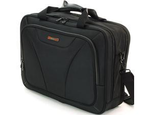 Alpine Swiss AS-8695 Laptop Briefcase Computer Bag - Black Alpine Swiss AS-8695 Laptop Briefcase Computer Bag - Black