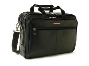 AlpineSwiss Leather Laptop Case Shoulder Strap Portfolio AlpineSwiss Leather Laptop Case Shoulder Strap Portfolio