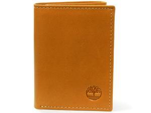 Timberland Men's Leather Wallet Double Billfold Section ID Card Window Trifold Timberland Men's Leather Wallet Double Billfold Section ID Card Window Trifold