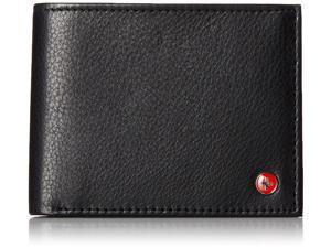 Alpine Swiss SW524-BLK Men's Flip Up ID Window 9 Cards 2 Receipt Pockets Billfold Wallet Alpine Swiss SW524-BLK Men's Flip Up ID Window 9 Cards 2 Receipt Pockets Billfold Wallet