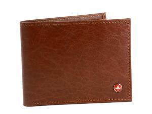 Alpine Swiss Mens Leather Wallet Multi Card Flip ID High Capacity Compact Bifold Alpine Swiss Mens Leather Wallet Multi Card Flip ID High Capacity Compact Bifold
