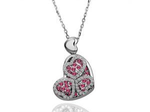 18K Rose Gold Plated SWAROVSKI ELEMENTS Crystal Pendant Necklace 18K Rose Gold Plated SWAROVSKI ELEMENTS Crystal Pendant Necklace