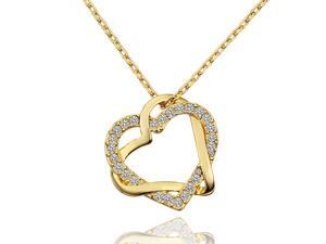 18K gold plated SWAROVSKI ELEMENTS Pendant Necklace White Gold 18K gold plated SWAROVSKI ELEMENTS Pendant Necklace White Gold