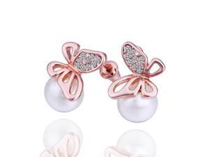 Swarovski Crystal 18K Gold Plated Earrings Swarovski Crystal 18K Gold Plated Earrings