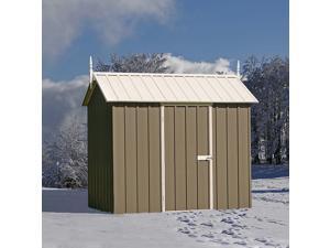 EnduraShed Storage Sheds - Extreme Series. 8'x5' Slate Gray Snow Metal Shed. The highest roof strength garden shed on the market. EnduraShed Storage Sheds - Extreme Series. 8'x5' Slate Gray Snow Metal Shed. The highest roof strength garden shed on the market.