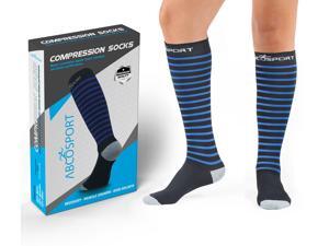 Compression Socks – Graduated Compression Performance, 20-25mmHg – Relieves Swelling – Dress Socks - Best For Running, Athletic Sports, Travel & Crossfit – New Design, (1 Pair) (Small) Compression Socks – Graduated Compression Performance, 20-25mmHg – Relieves Swelling – Dress Socks - Best For Running, Athletic Sports, Travel & Crossfit – New Design, (1 Pair) (Small)