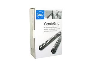 GBC Comb Bind 5/8 in Frost Matte Textured Spines, 100/Pack GBC Comb Bind 5/8 in Frost Matte Textured Spines, 100/Pack