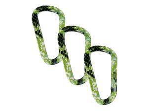 SecureLine 3" Animal Print Spring Link Carabiner 5/16 in Clip, Pack of 3 - Snake SecureLine 3" Animal Print Spring Link Carabiner 5/16 in Clip, Pack of 3 - Snake