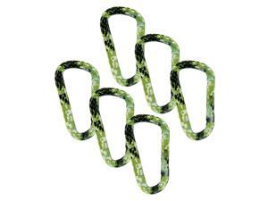 SecureLine 3" Animal Print Spring Link Carabiner 5/16 in Clip, Pack of 6 - Snake SecureLine 3" Animal Print Spring Link Carabiner 5/16 in Clip, Pack of 6 - Snake