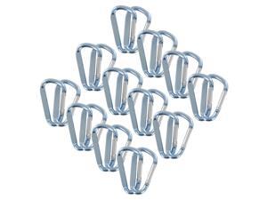 SecureLine 2" Bright Spring Link Carabiner 1/4 in Clip, Pack of 24 - Light Blue SecureLine 2" Bright Spring Link Carabiner 1/4 in Clip, Pack of 24 - Light Blue