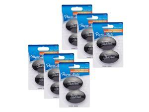 Paper Mate Black Pearl Premium Erasers, Pack of 12 (1742567) Paper Mate Black Pearl Premium Erasers, Pack of 12 (1742567)