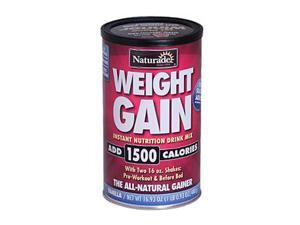 Naturade Weight Gain Vanilla - 16.93 oz Naturade Weight Gain Vanilla - 16.93 oz