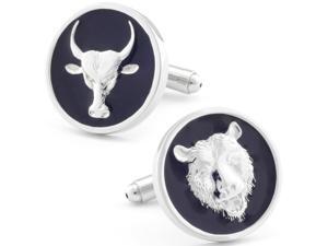 Bull and Bear Financial District Cufflinks Bull and Bear Financial District Cufflinks