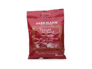 Jakemans Throat and Chest Lozenges - Cherry - Case of 12 - 30 Pack Jakemans Throat and Chest Lozenges - Cherry - Case of 12 - 30 Pack