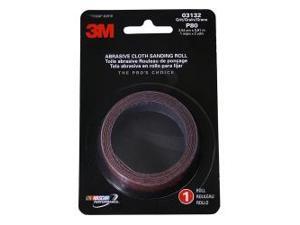 3M Cloth Sanding Roll, 1" x 1-1/2 Yard, Medium 3M Cloth Sanding Roll, 1" x 1-1/2 Yard, Medium