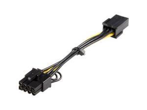 StarTech PCI Express 6 pin to 8 pin Power Adapter Cable StarTech PCI Express 6 pin to 8 pin Power Adapter Cable
