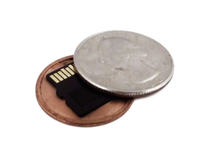 Covert Hollow Spy Coin Micro SD Card Holder (Quarter) Covert Hollow Spy Coin Micro SD Card Holder (Quarter)