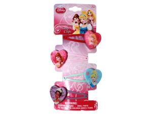 Disney Princess Girls Colorful Hair Clip Hearts Accessory (4) Disney Princess Girls Colorful Hair Clip Hearts Accessory (4)