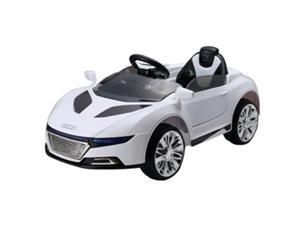 Audi Convertible RC 6V Kids Ride On Sports Car Battery Powered Wheels - White Audi Convertible RC 6V Kids Ride On Sports Car Battery Powered Wheels - White