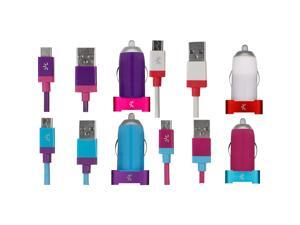 Case Logic 2.1 Amp. Micro Dual Usb Vehicle Charger - Assorted Colors Case Logic 2.1 Amp. Micro Dual Usb Vehicle Charger - Assorted Colors