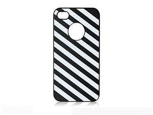 iShell Zebra Series Hard Thin Back Cover for iPhone 4 / 4S - Black/White iShell Zebra Series Hard Thin Back Cover for iPhone 4 / 4S - Black/White