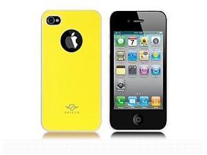 iShell Bi-Color Series Skin-Fit Back Cover for iPhone 4/4S - Yellow/White (Summer Edition) iShell Bi-Color Series Skin-Fit Back Cover for iPhone 4/4S - Yellow/White (Summer Edition)