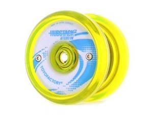 YoYoFactory Hubstack Afterglow Yo-Yo - Glow White Hubs and Neon Yellow YoYoFactory Hubstack Afterglow Yo-Yo - Glow White Hubs and Neon Yellow
